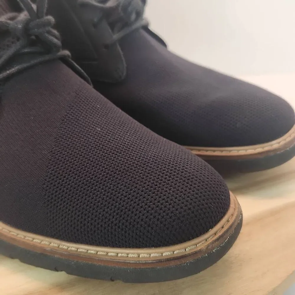 Mark Nason Los Angeles Men's Size 8 US 68979 Black Lace Up Ankle Boots